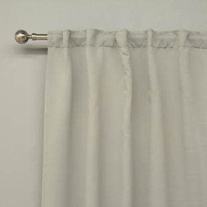 Back Tab Blackout Curtains - 40"W