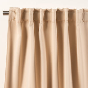 Back Tab Blackout Curtains - 132" Long