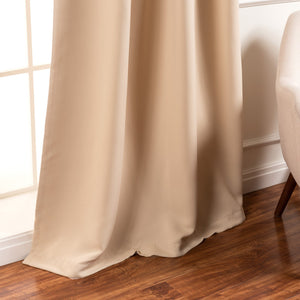 Back Tab Blackout Curtains - 132" Long