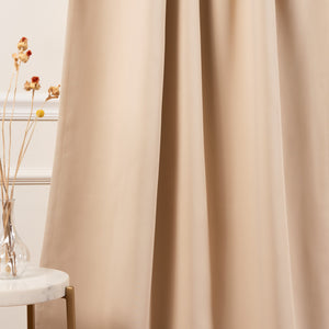 Back Tab Blackout Curtains - 132" Long