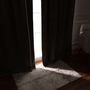 Back Tab Blackout Curtains - 132" Long