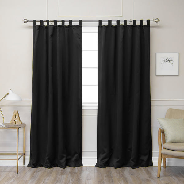 Basic Tab Top Blackout Curtains
