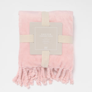Twisted Fringe Throw