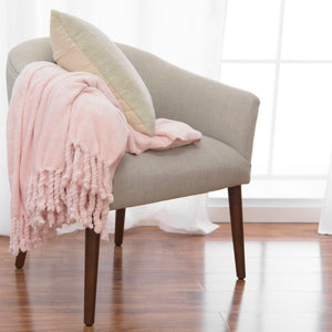 Twisted Fringe Throw