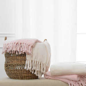 Twisted Fringe Throw