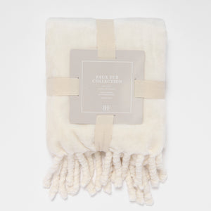 Twisted Fringe Throw