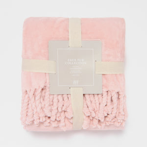 Twisted Fringe Throw