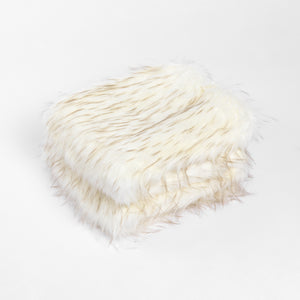 Faux Fur Throw - Iced Fox