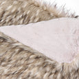 Faux Fur Throw - Pearl Finn Raccoon