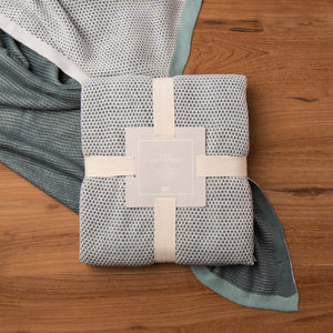 Woven Honeycomb Throw