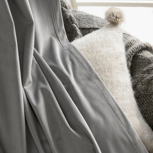 Luster Velvet Grommet Curtains
