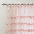 Romantic Ruffle Tie Top Curtains