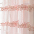 Romantic Ruffle Tie Top Curtains