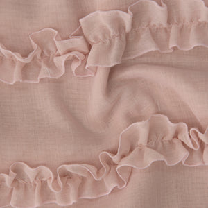 Romantic Ruffle Tie Top Curtains