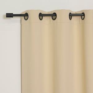 Onyx Grommet Blackout Curtains