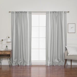 Nordic Reverse Triple Stripe Curtains