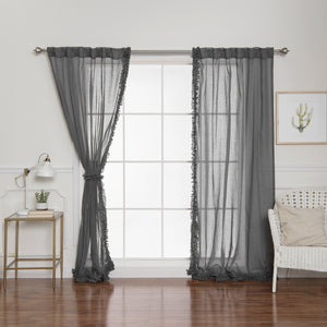 Small Ruffle Curtains