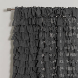 Ruffle Cascade Curtains
