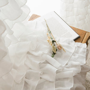 Ruffle Cascade Curtains
