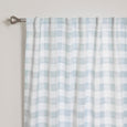 Nordic Watercolor Check Curtains