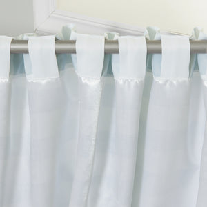 Nordic Watercolor Check Curtains