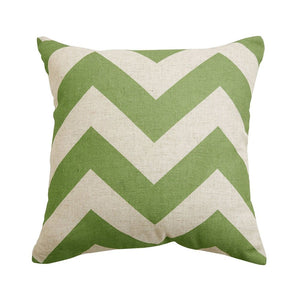 Linen Blend Chevron Pillow Cover